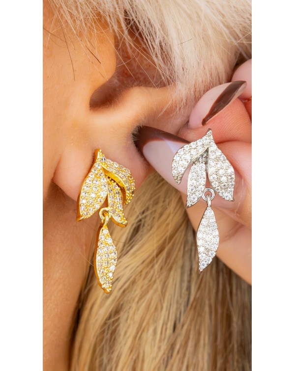 Σκουλαρίκια φύλλα