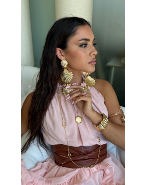 Κρεμαστά σκουλαρίκια κοχύλια 