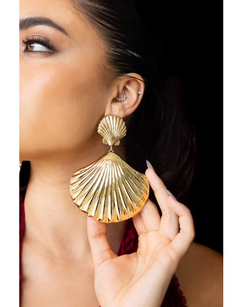 Σκουλαρίκια με κοχύλια