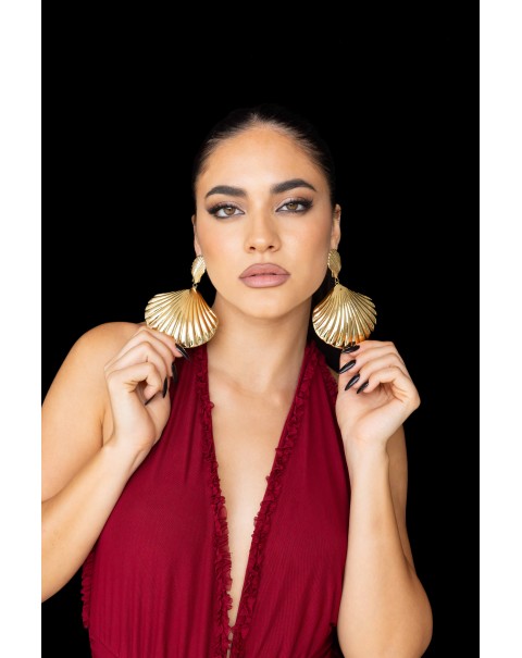 Σκουλαρίκια με κοχύλια