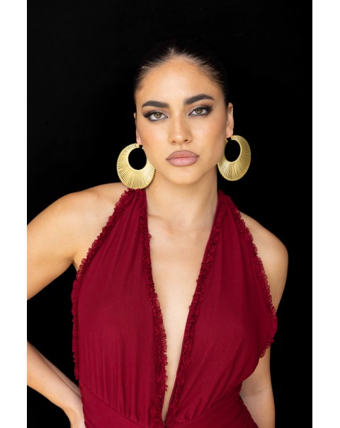 Boho γεωμετρικά σκουλαρίκια