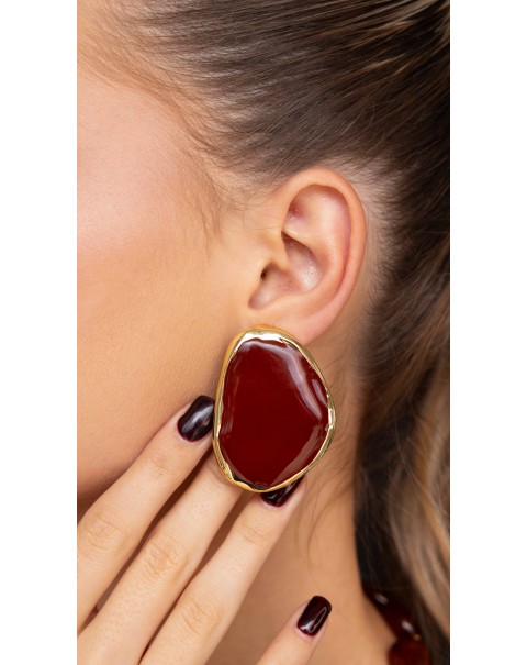 Σκουλαρίκια σε ακανόνιστο σχέδιο