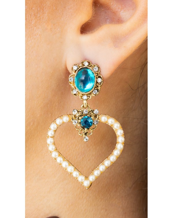 Σκουλαρίκια περίγραμμα καρ...