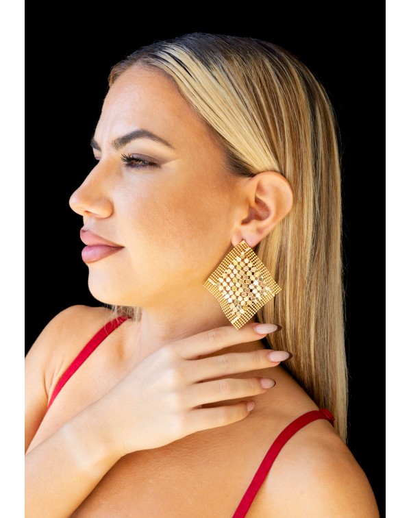 Σκουλαρίκια ρόμβος καρφωτό...