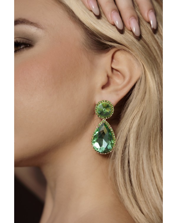 Σκουλαρίκια με κρυστάλλινο...