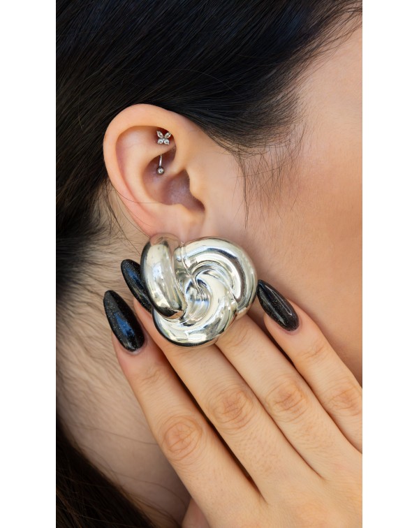 Σκουλαρίκια καρφωτά κόμπος...