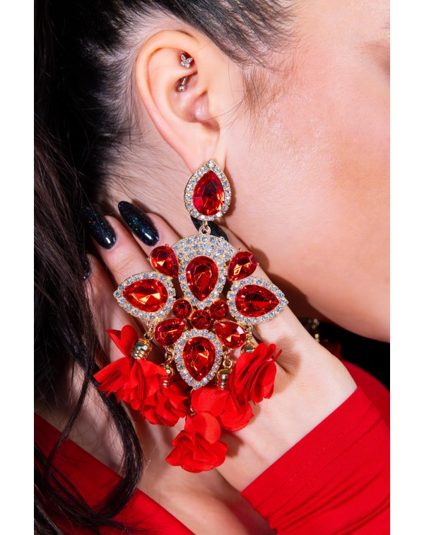 Σκουλαρίκια με κρύσταλλα κ�...