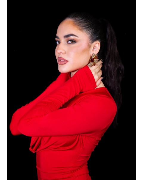 Σκουλαρίκια λουλούδι 