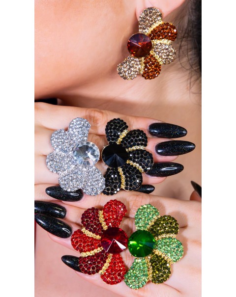 Σκουλαρίκια λουλούδι 