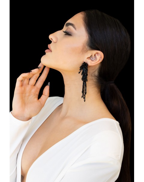 Σκουλαρίκια από χάντρες