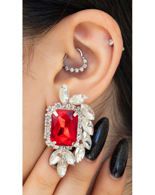 Σκουλαρίκια κρυστάλλινα