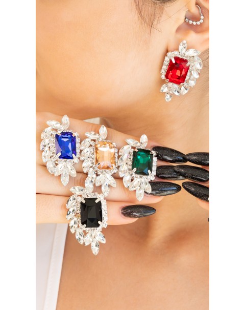 Σκουλαρίκια κρυστάλλινα