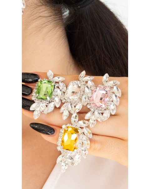 Σκουλαρίκια κρυστάλλινα