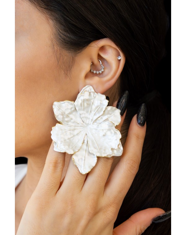 Σκουλαρίκια λουλούδι