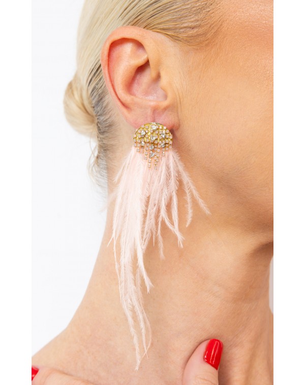 Σκουλαρίκια Μέδουσα με φτε�...