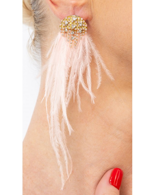 Σκουλαρίκια Μέδουσα με φτε�...