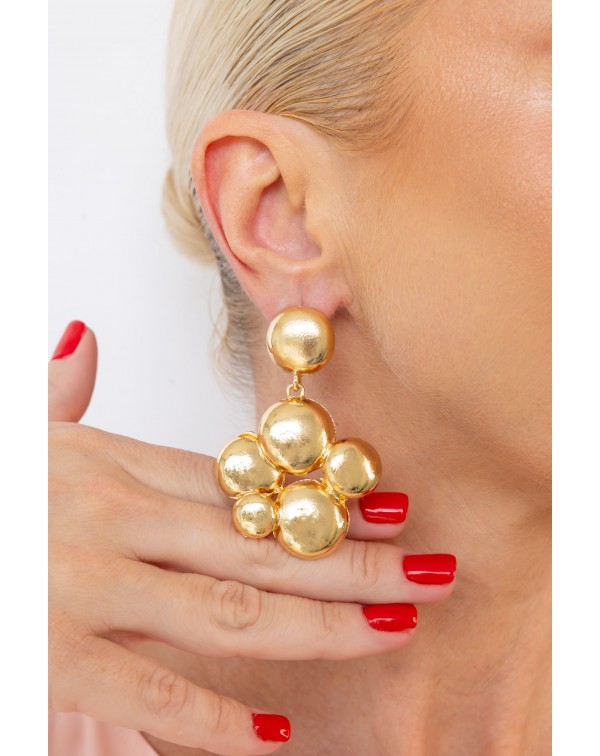 Κρεμαστά σκουλαρίκια bubbles 