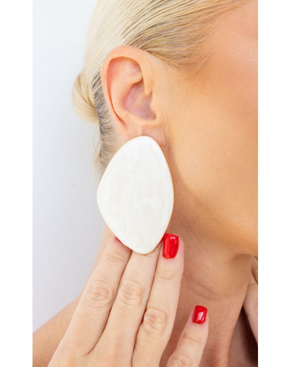 Σκουλαρίκια σε οβάλ ανομοι�...