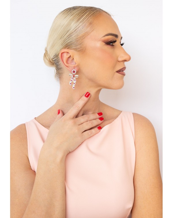 Σκουλαρίκια φιόγκος 