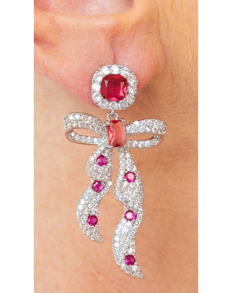 Σκουλαρίκια φιόγκος 