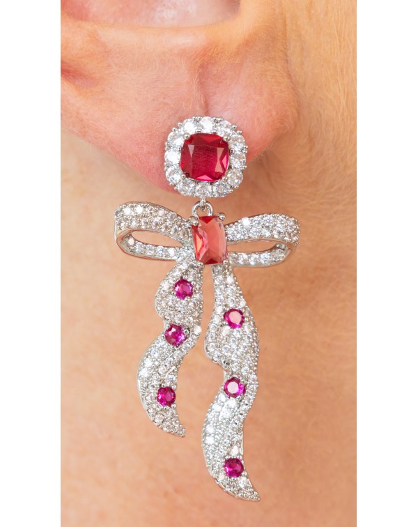 Σκουλαρίκια φιόγκος 