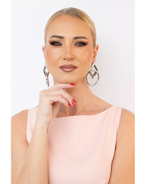 Σκουλαρίκια γεωμετρικά 