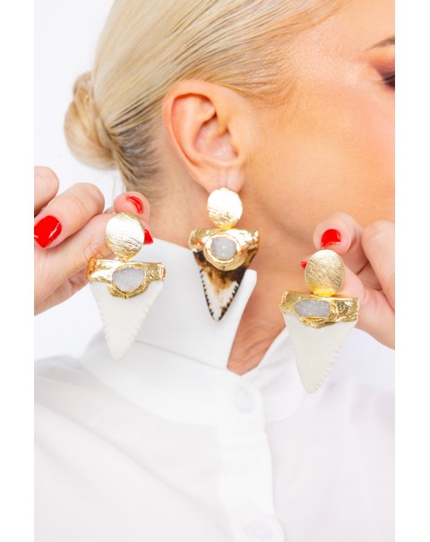 Σκουλαρίκια δόντι καρχαρία