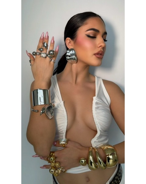 Σκουλαρίκια σφυρήλατα καμπυλωτά