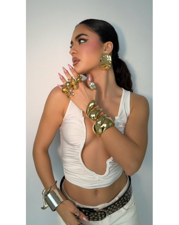 Σκουλαρίκια σφυρήλατα καμπ...