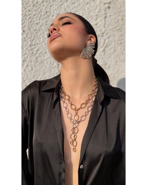 Σκουλαρίκια ακτίνες με ζιργκόν 