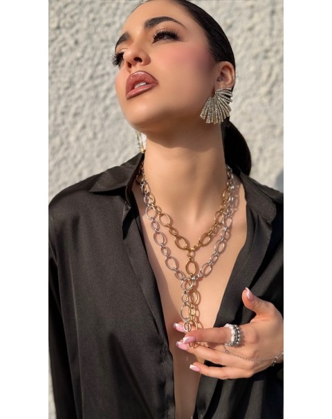 Σκουλαρίκια ακτίνες με ζιργκόν 