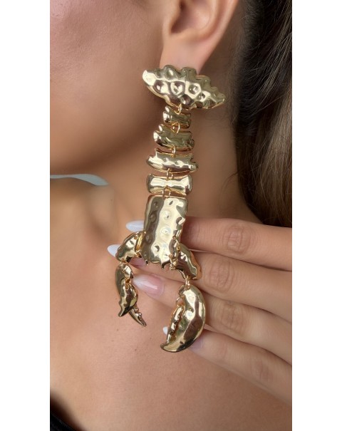 Σκουλαρίκια κρεμαστά σκορπιός 