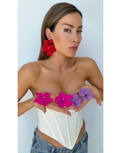 Σκουλαρίκι λουλούδι 