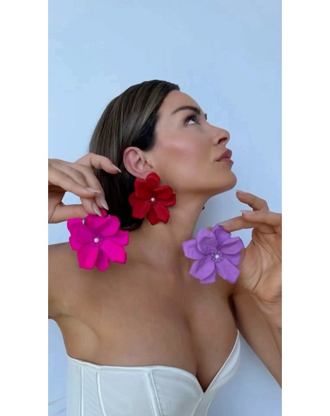 Σκουλαρίκι λουλούδι 