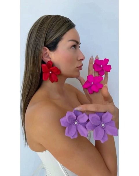 Σκουλαρίκι λουλούδι 