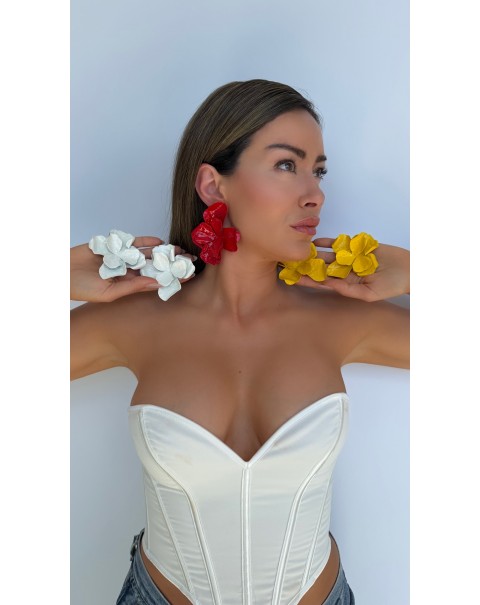 Σκουλαρίκια λουλούδι 