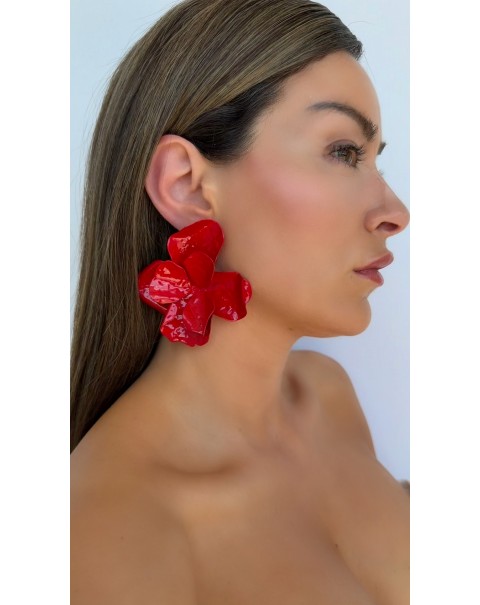 Σκουλαρίκια λουλούδι 