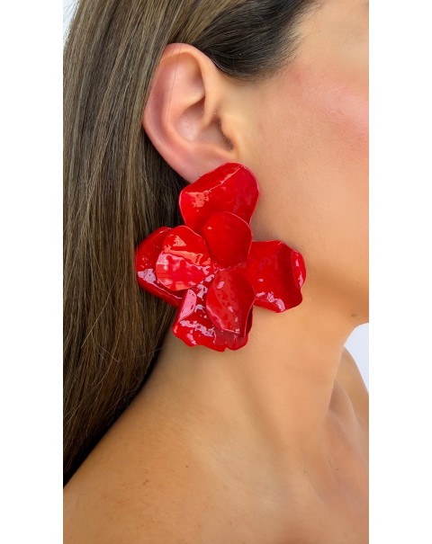 Σκουλαρίκια λουλούδι 