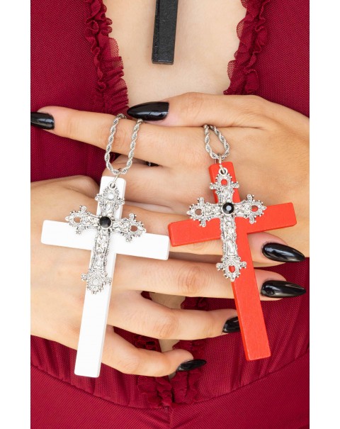 Σταυρός διπλός ανάγλυφος