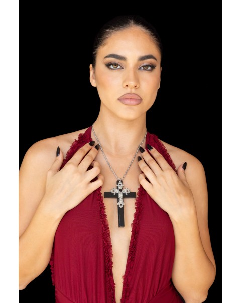 Σταυρός διπλός ανάγλυφος