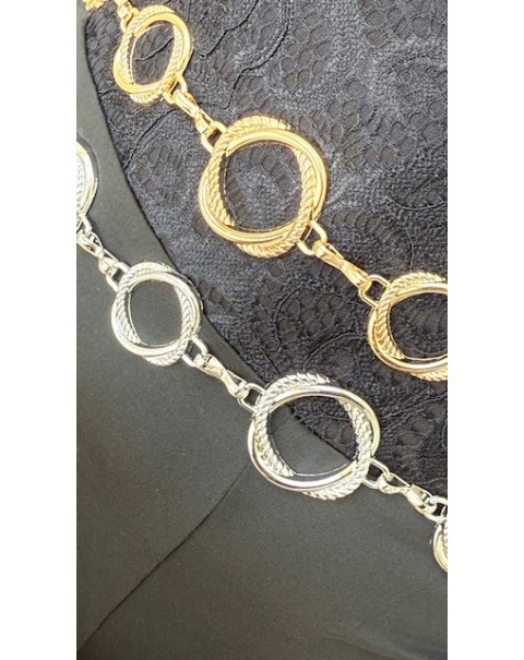 Αλυσίδα μέσης / ζώνη με ενωμένους κρίκους