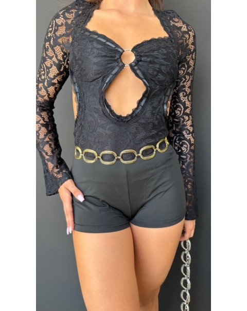 Αλυσίδα μέσης / ζώνη με οβάλ κρίκους