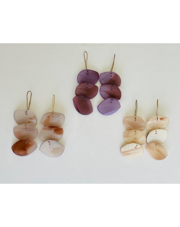 Σκουλαρίκια κρεμαστά με ρη�...