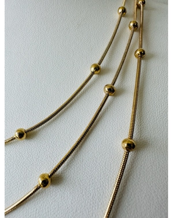 Κολιέ από τρεις αλυσίδες