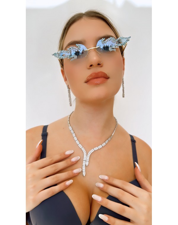 Κολιέ σετ με σκουλαρίκια