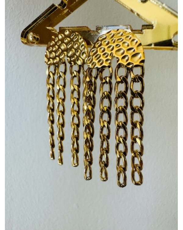 Σκουλαρίκια σφυρήλατα με κ�...