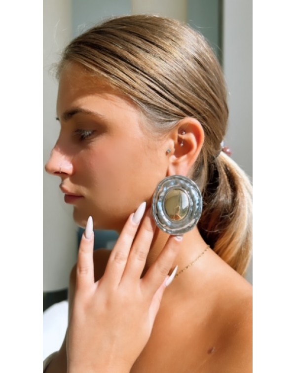 Δίχρωμα σφυρήλατα οβάλ σκο�...