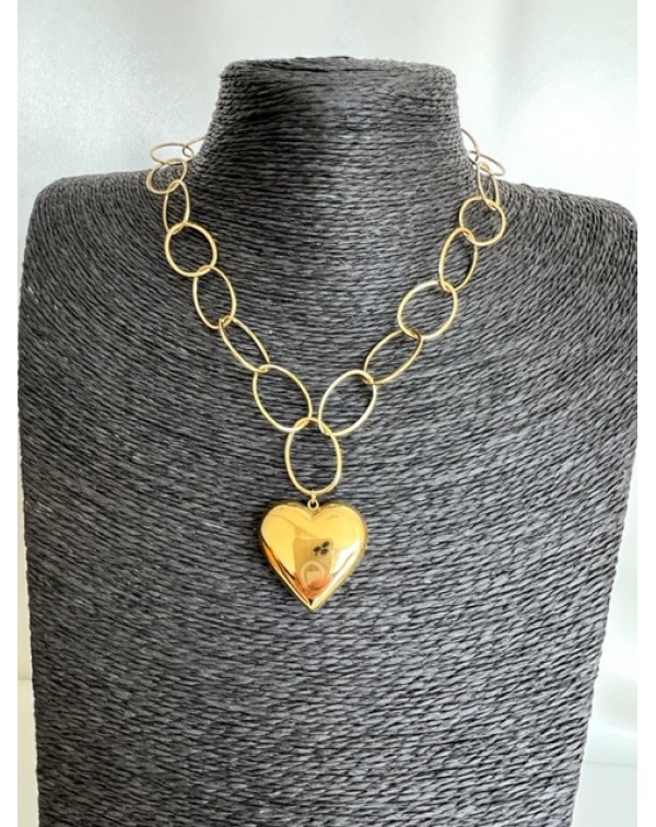 Κολιέ με καρδιά