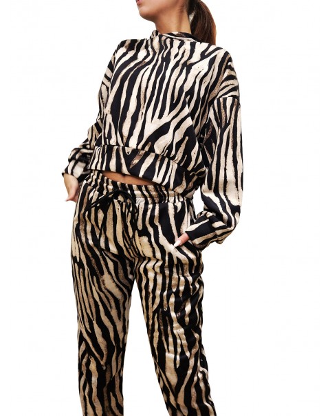 Zebra Jogging Suit