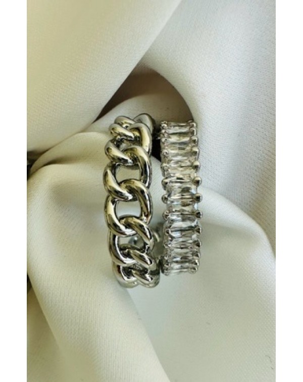 Σκουλαρίκια κρίκοι με ζιργ�...